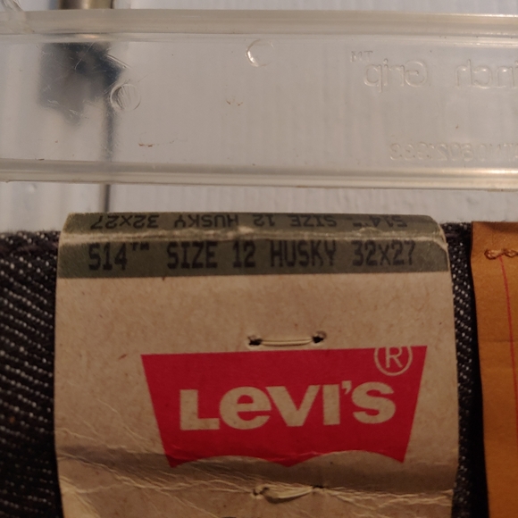 Levi's 514 34 × 27 Husky straight fit Gray Jeans - Picture 4 of 6